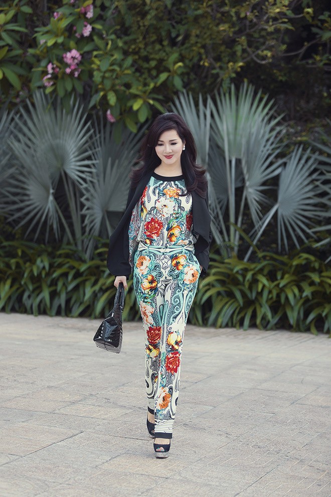 Hoa hậu Giáng My trẻ trung, thanh lịch với phong cách mùa thu - ảnh 4