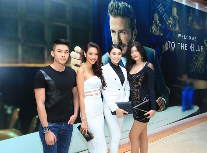 Hà Hồ, Thanh Hằng gợi cảm dự tiệc cùng David Beckham - ảnh 15