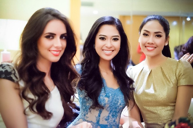 Nguyễn Thị Loan vô cùng duyên dáng tại Miss World - ảnh 9