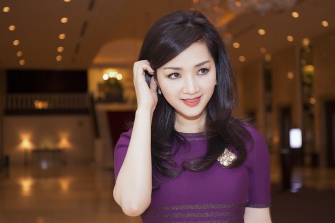 Giáng My mặc váy xòe gợi cảm như thiếu nữ - ảnh 7
