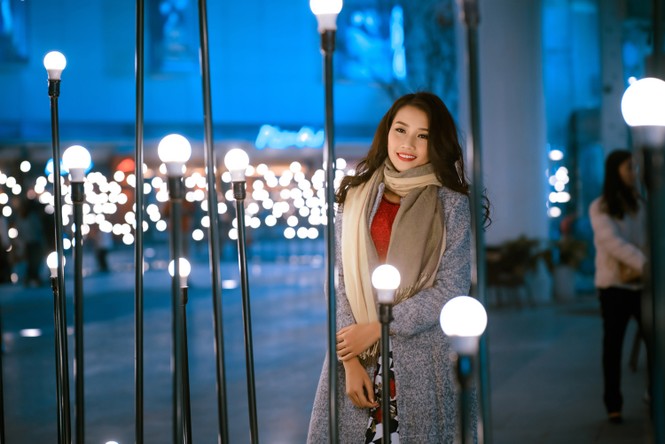 Người đẹp Thanh Tú rạng ngời đón Giáng sinh - ảnh 10