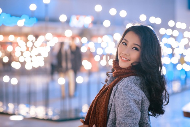 Người đẹp Thanh Tú rạng ngời đón Giáng sinh - ảnh 11