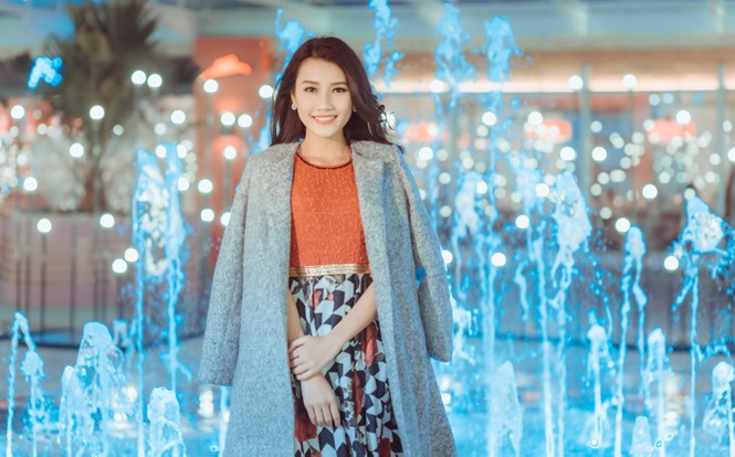 Người đẹp Thanh Tú rạng ngời đón Giáng sinh - ảnh 8