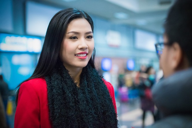 Nguyễn Thị Loan về nước sau khi lọt top 25 Miss World - ảnh 5