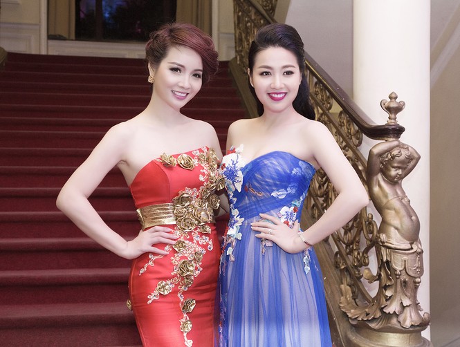 Lê Khánh xuất hiện gợi cảm cùng chồng sau lễ cưới - ảnh 9