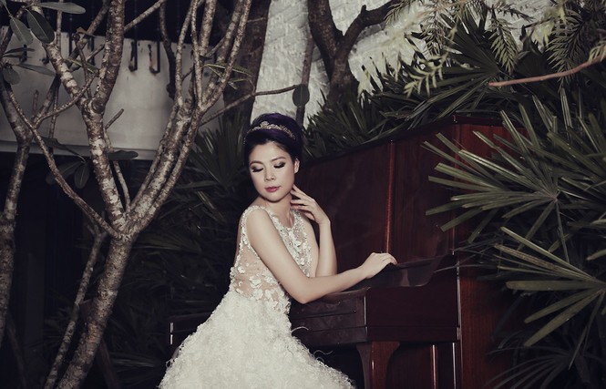 Thanh Thảo diện váy ren yêu kiều như 'công chúa' - ảnh 6
