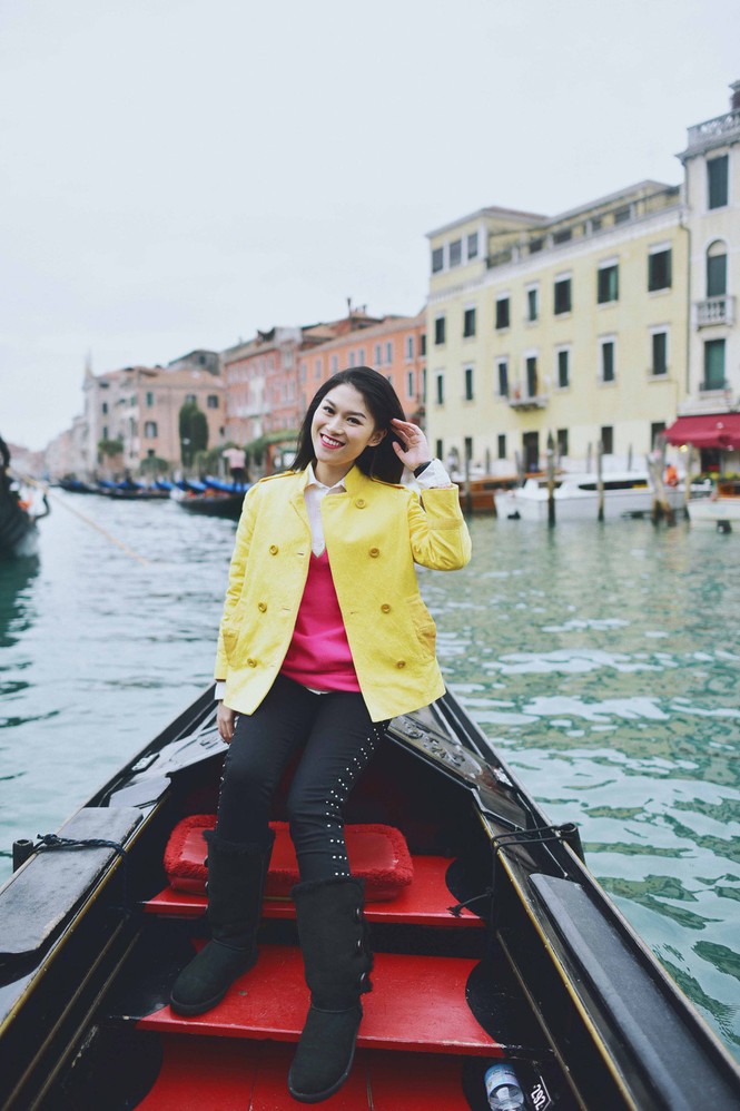 Ngọc Thanh Tâm đón Xuân trên sóng nước Venice - ảnh 2