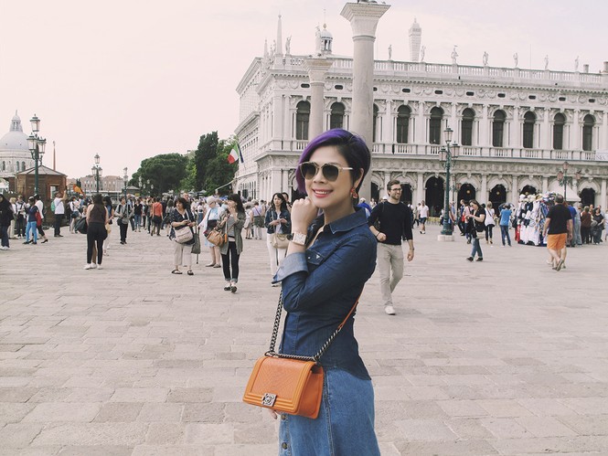 Thanh Thảo sành điệu, lang thang mua sắm ở Ý - ảnh 7