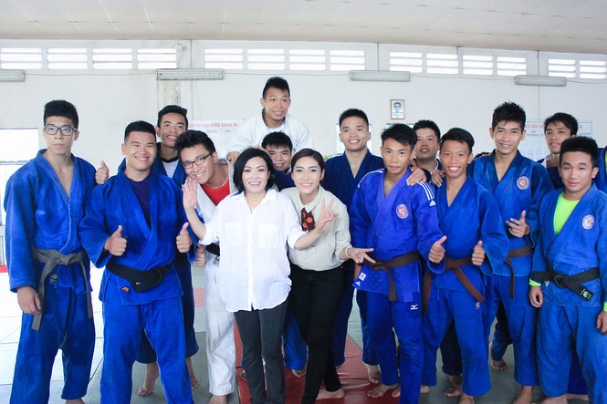 Phương Thanh tự tin so tài cùng vận động viên Judo - ảnh 10