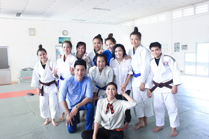 Phương Thanh tự tin so tài cùng vận động viên Judo - ảnh 9
