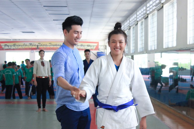 Phương Thanh tự tin so tài cùng vận động viên Judo - ảnh 8