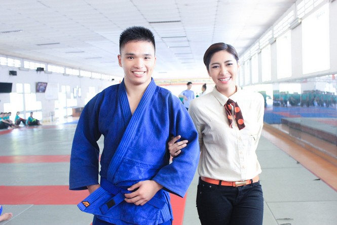 Phương Thanh tự tin so tài cùng vận động viên Judo - ảnh 7
