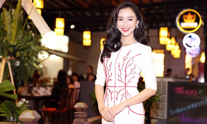 Hà Thu tự tin trước ngày đi thi 'Hoa hậu Liên lục địa' - ảnh 4