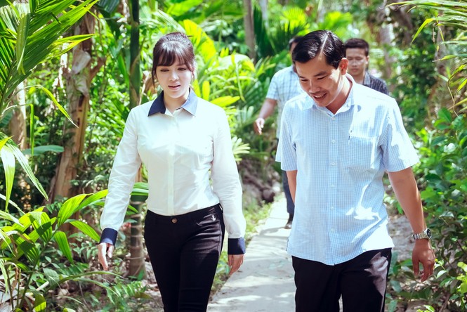 Lý Nhã Kỳ tài trợ 100 triệu xây nhà tình thương - ảnh 1
