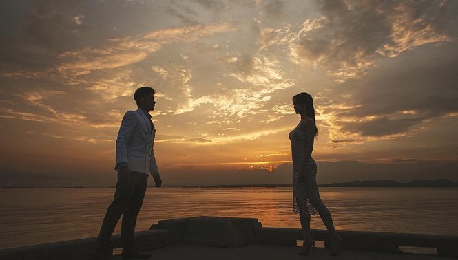 Trọng Hiếu tình tứ bên Vũ Ngọc Anh trong MV mới - ảnh 1