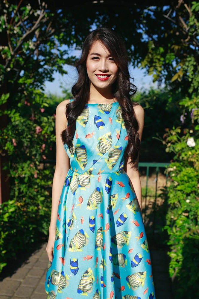 hoa hậu thùy dung - ảnh 2