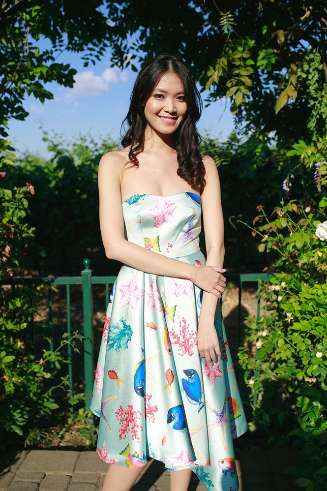 hoa hậu thùy dung - ảnh 1