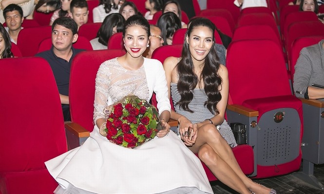 Phạm Hương, Lan Khuê thân thiết ở show Hà Hồ - ảnh 4