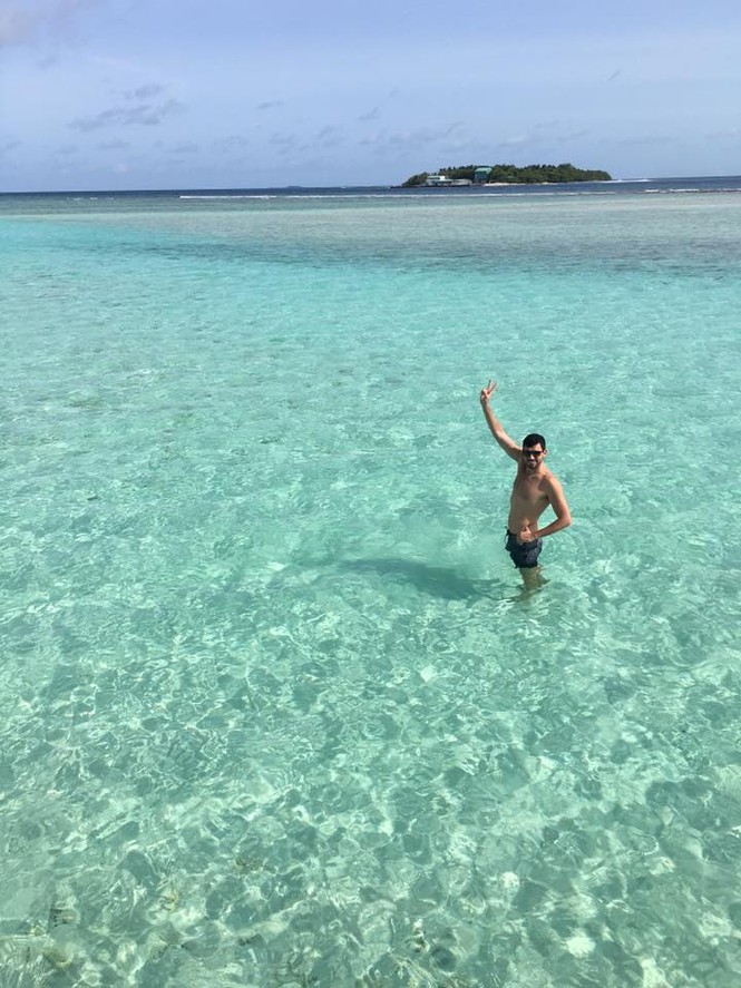 Siêu mẫu Hà Anh khoe ảnh trăng mật nóng bỏng ở 'thiên đường' Maldives - ảnh 4