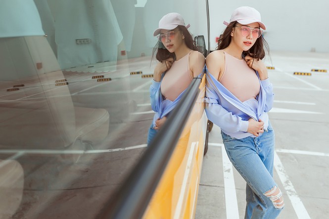 Trà Ngọc Hằng phối đồ thể thao với váy áo quyến rũ - ảnh 9