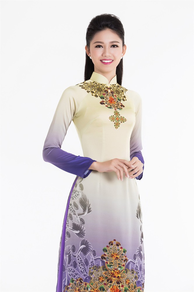 Vẻ đẹp trong veo, nền nã của Hoa hậu Mỹ Linh và hai Á hậu - ảnh 5
