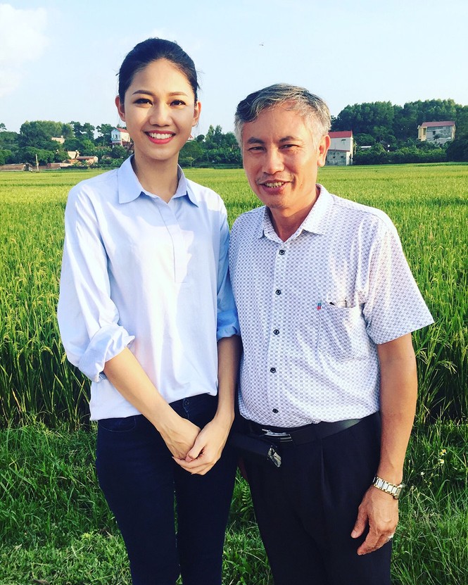 Á hậu Ngô Thanh Thanh Tú thích thú học hát chèo - ảnh 3