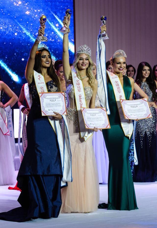 Lại Thanh Hương giành giải Trang phục dân tộc đẹp nhất ở Miss All Nations - ảnh 1