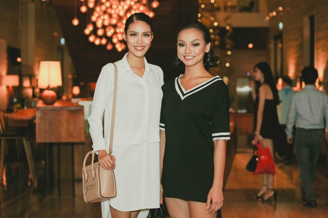 Mai Ngô mặc váy siêu ngắn tập catwalk cùng Lan Khuê - ảnh 2