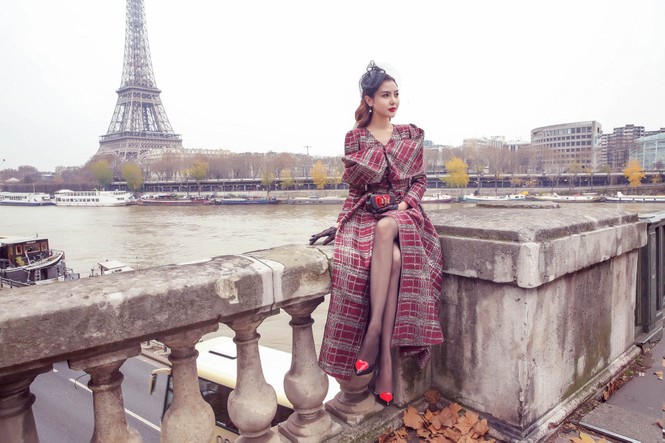 Ngọc Duyên sang chảnh dạo phố Paris trước show Victoria’s Secret 2016 - ảnh 5