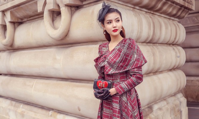 Ngọc Duyên sang chảnh dạo phố Paris trước show Victoria’s Secret 2016 - ảnh 6