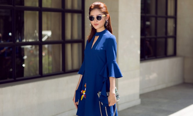 Á hậu Thùy Dung khác lạ với phong cách streetstyle rực rỡ - ảnh 5