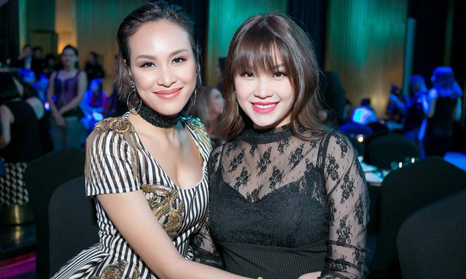 Á hậu Diễm Trang tái xuất, đọ sắc cùng siêu mẫu Phương Mai - ảnh 1