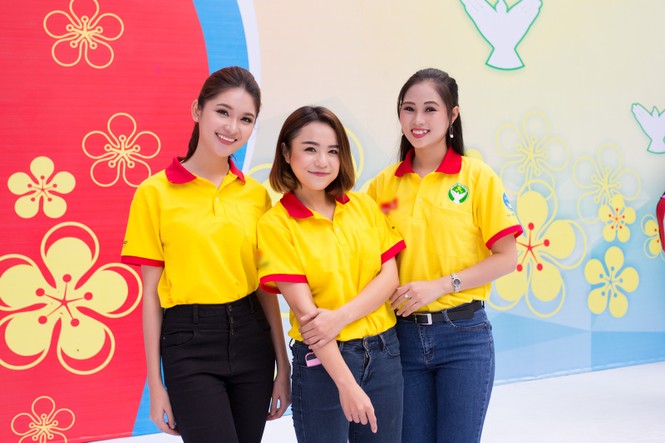 Á hậu Thùy Dung rạng rỡ tham dự lễ ra quân Xuân tình nguyện 2017 - ảnh 3