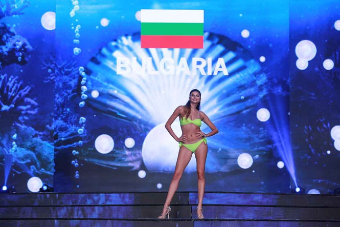 Huyền My và màn trình diễn bikini nóng bỏng tại bán kết Miss Grand - ảnh 15