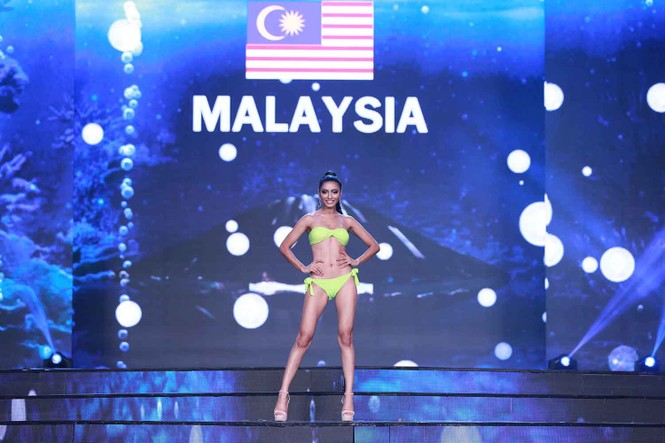 Huyền My và màn trình diễn bikini nóng bỏng tại bán kết Miss Grand - ảnh 12
