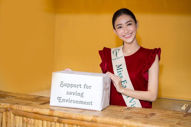 Vượt qua 86 thí sinh, Hà Thu 'chiến thắng kép' ở Miss Earth - ảnh 1