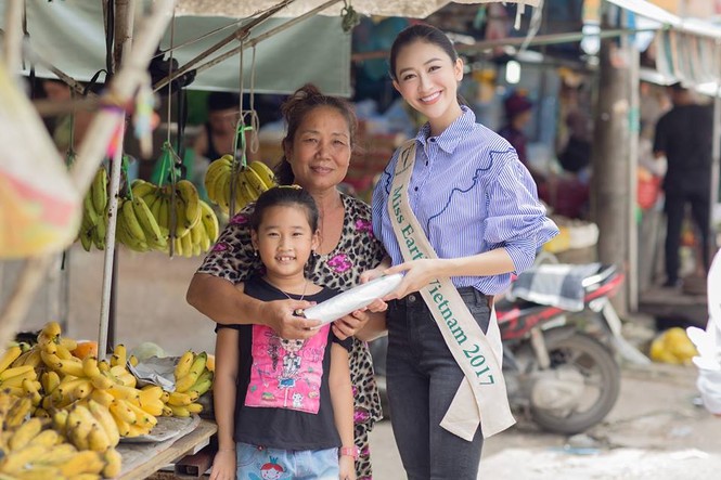 Vượt qua 86 thí sinh, Hà Thu 'chiến thắng kép' ở Miss Earth - ảnh 2