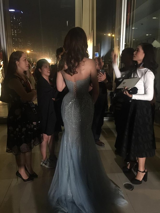 Hoa hậu đại dương Ngân Anh lần đầu dự event sau ồn ào thẩm mỹ - ảnh 3