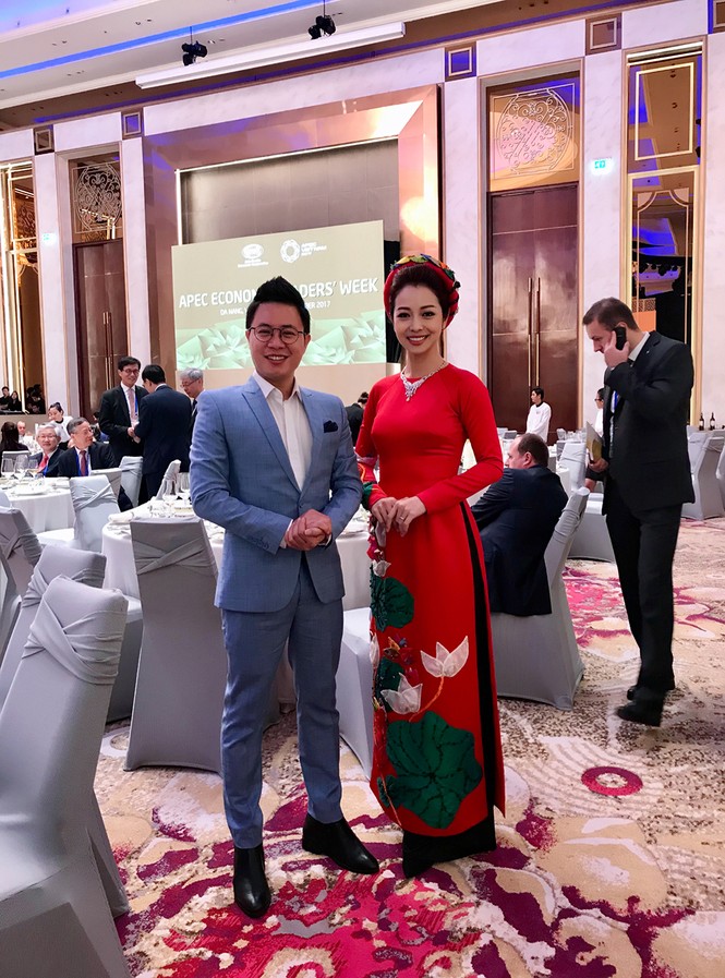 Jennifer Phạm đẹp rạng ngời làm MC tiệc chiêu đãi APEC - ảnh 5