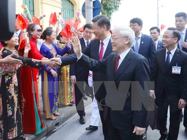 Tổng Bí thư Nguyễn Phú Trọng hội đàm với Tổng Bí thư Trung Quốc - ảnh 2