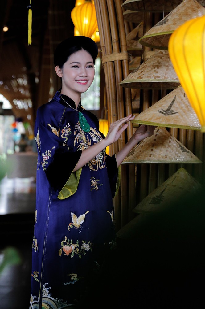 Ngọc Hân, Thanh Tú diễn áo dài tại tiệc chiêu đãi các phu nhân ở APEC - ảnh 9