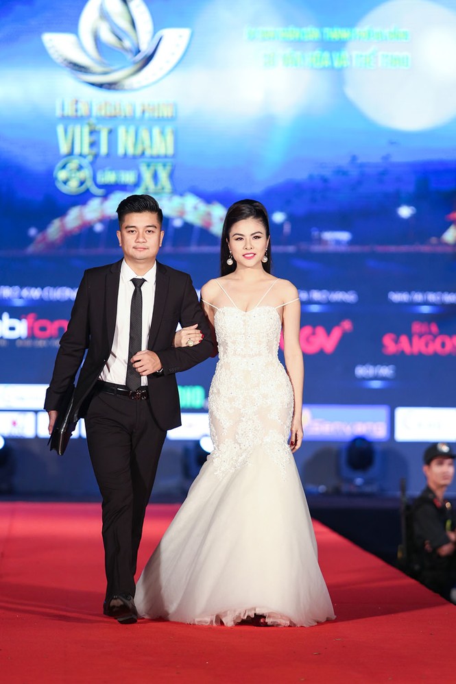 Dàn hoa hậu, á hậu quyến rũ hội ngộ tại bế mạc LHP Việt Nam - ảnh 12