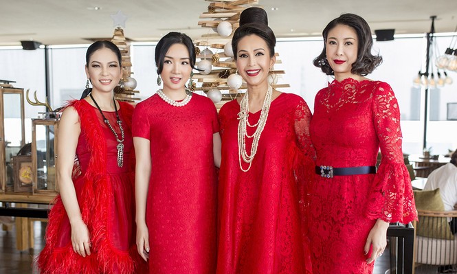 'Nữ hoàng ảnh lịch' Diễm My mở tiệc sinh nhật sang chảnh trên độ cao 150 mét - ảnh 3