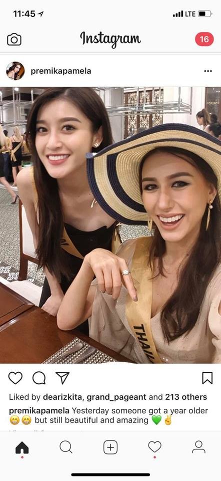 Loạt người đẹp hoa hậu Hoà bình chúc mừng sinh nhật Huyền My - ảnh 2