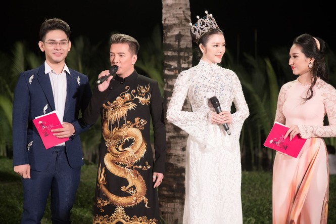 Áo dài của Lý Nhã Kỳ đấu giá được 500 triệu đồng trong show thời trang - ảnh 8