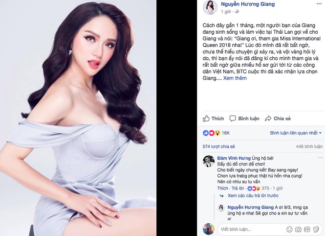 Hương Giang Idol hé lộ lý do tham dự Hoa hậu chuyển giới quốc tế - ảnh 1
