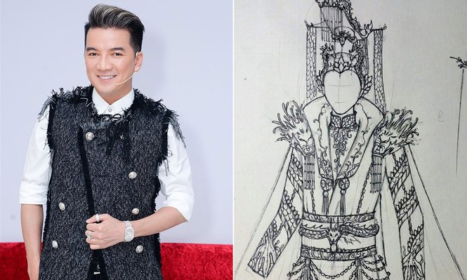 Mr. Đàm hé lộ trang phục hoành tráng khi đóng Ngọc Hoàng trong Táo Quân - ảnh 1