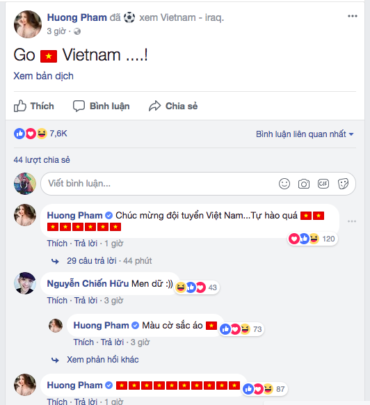 Dàn Hoa hậu, Á hậu vỡ oà cảm xúc sau chiến tích lịch sử của U23 Việt Nam - ảnh 4