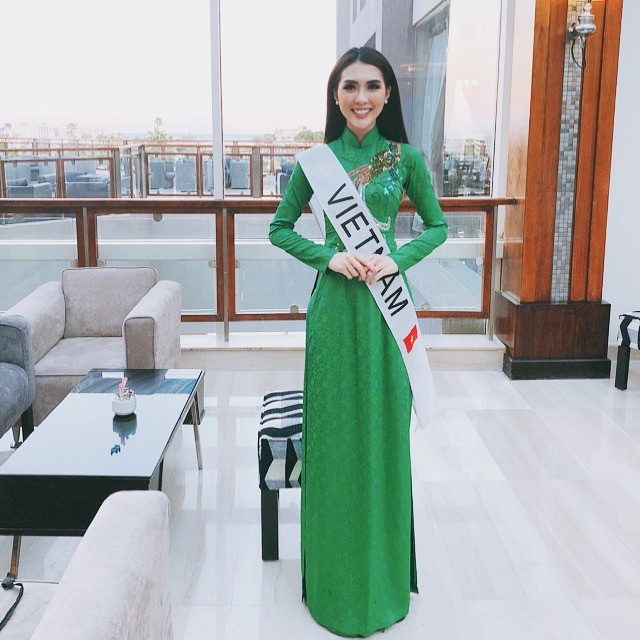 Tường Linh lọt top 10 thí sinh được yêu thích nhất Hoa hậu Liên Lục Địa - ảnh 2