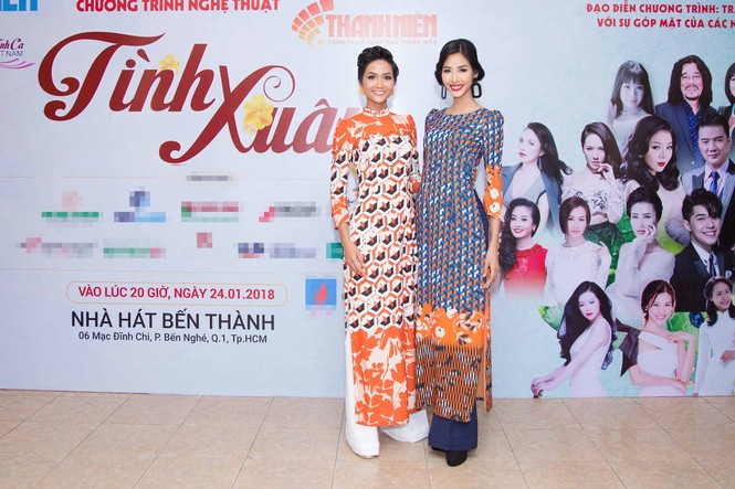 H'Hen Niê mặc áo dài, lần đầu 'tái xuất' sàn catwalk sau đăng quang - ảnh 3